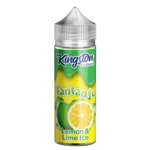 Lemon & Lime Ice 100ml Shortfill E Liquid By kingston