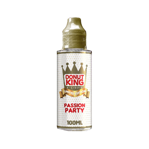 Passion Party Limited Edition Shortfill E-Liquid 100ml by Donut King