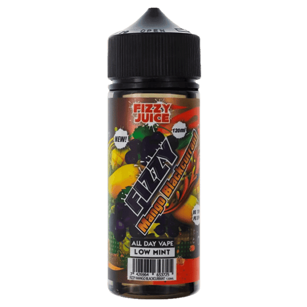 Mango Blackcurrant 100ml Shortfill E-liquids By Fizzy Juice