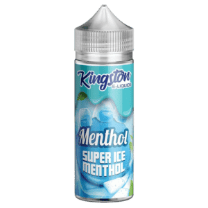 Super Ice Menthol Shortfill E-Liquid 100ml by Kingston
