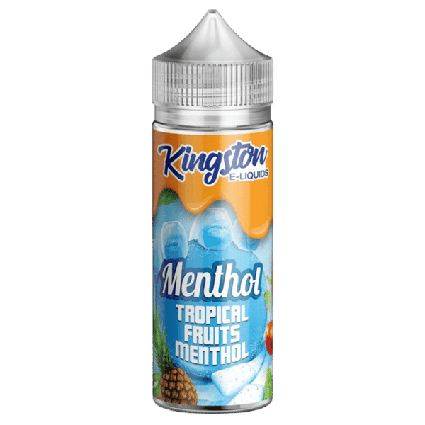 Tropical Fruits Menthol Shortfill E-Liquid 100ml by Kingston