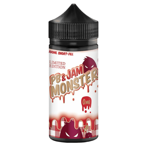 Strawberry Jam Shortfill E-Liquid 100ml by Jam Monster