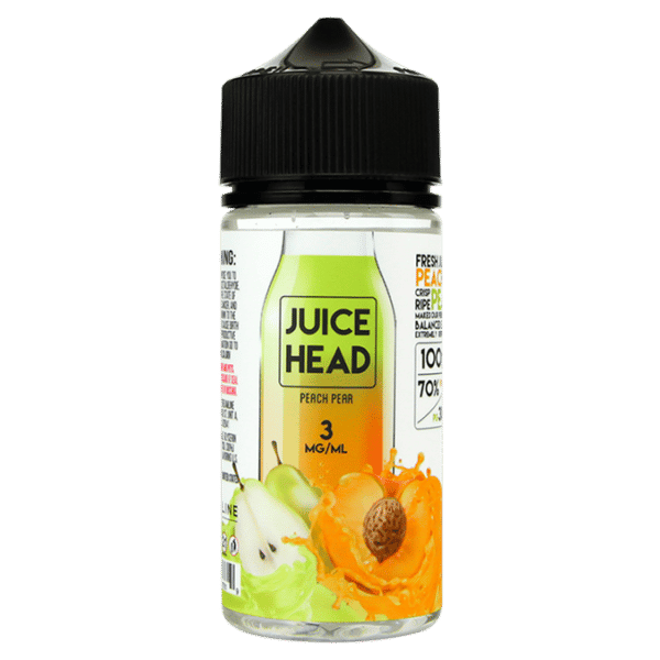 Peach Pear 100ml Shortfill E-liquid By Juice Heads