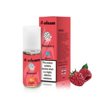 Raspberry 10ml E-Liquid By A Steam BOX of 10
