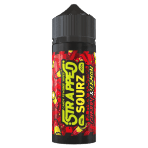 Sourz Cherry & Lemon 100ml Shortfill E-Liquid By Strapped