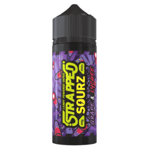 Sourz Grape & Lychee 100ml Shortfill E-Liquid By Strapped