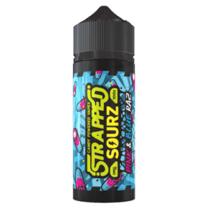 Sourz Pink & Blue Raz 100ml Shortfill E-Liquid By Strapped