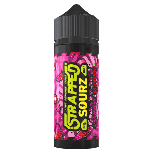 Sourz Strawberry & Raspberry 100ml Shortfill E-Liquid By Strapped