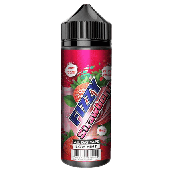 Strawberry 100ml Shortfill E-liquids By Fizzy Juice