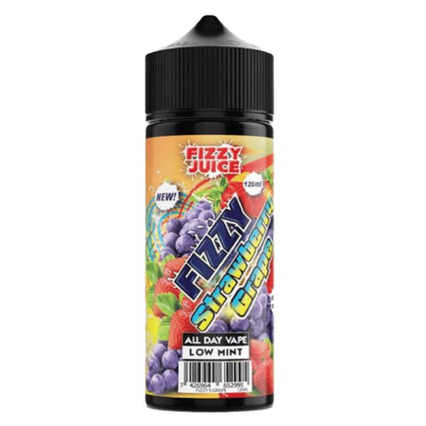 Strawberry Grape 100ml Shortfill E-liquids By Fizzy Juice