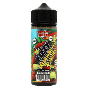 Strawberry Vanilla 100ml Shortfill E-liquids By Fizzy Juice