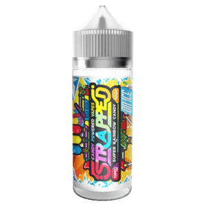 Super Rainbow Candy On Ice 100ml Shortfill E-Liquid By Strapped