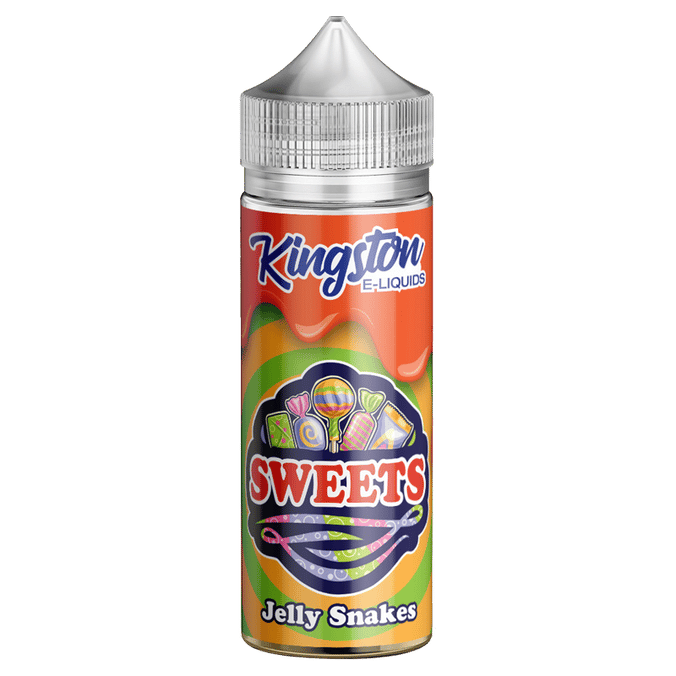 Jelly Snakes Shortfill E-Liquid 100ml by Kingston Sweets DIY E Liquids