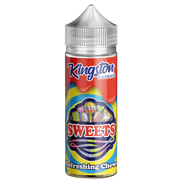 Refreshing Chews Shortfill E-Liquid 100ml by Kingston