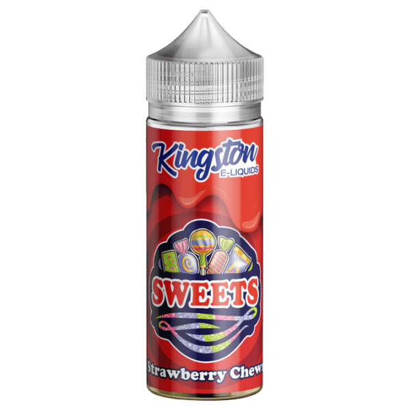 Strawberry Chews Shortfill E-Liquid 100ml by Kingston