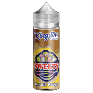Vanilla Fudge Shortfill E-Liquid 100ml by Kingston