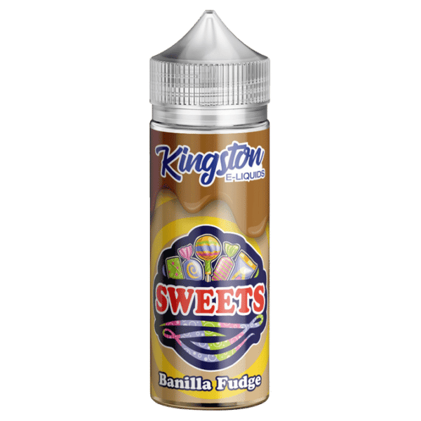 Vanilla Fudge Shortfill E-Liquid 100ml by Kingston