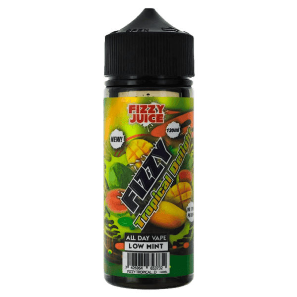 Tropical Delight 100ml Shortfill E-liquids By Fizzy Juice