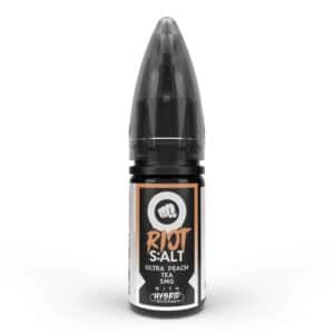 Ultra Peach Tea Nic-Salt E-liquid by Riot Salts