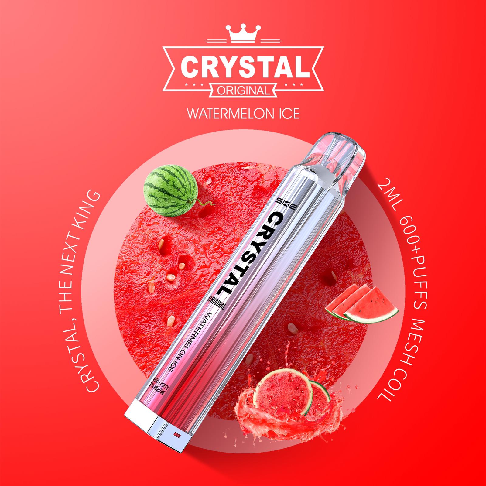 crystal vape bar 600 watermelon