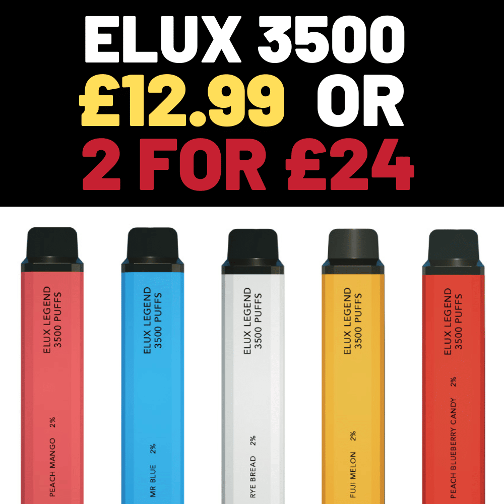 Shop All Elux Bar Disposable Vapes DIY eLiquids