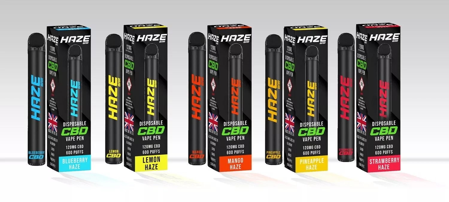 Haze cbd disposable vape bar 