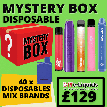 Disposable Mystery Box 40 Disposable Vapes 20mg