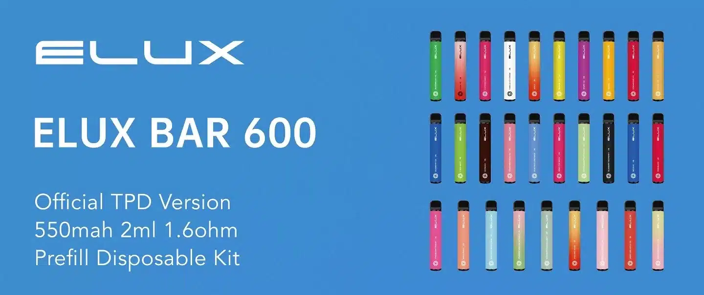 ELUX BAR 600 Disposable Vape Bar