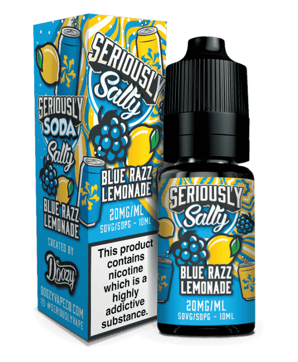 Blue Razz Lemonade E-Liquid by Seriously Salty
