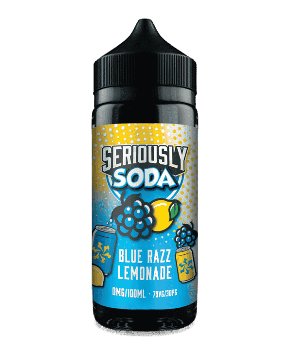 Blue Razz Lemonade 100ml E-Liquid by Seriously Soda