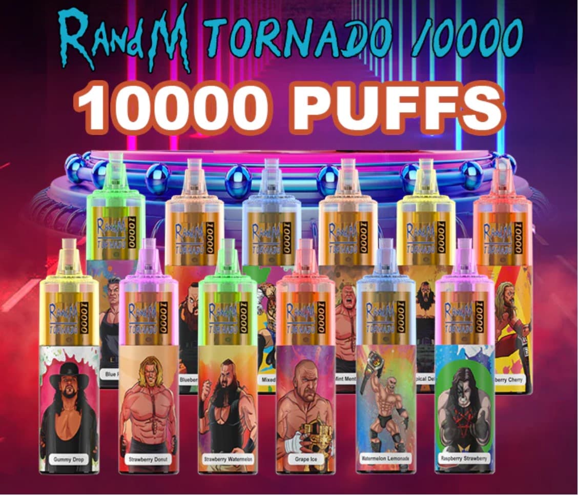 R&M tornado 10000 vape bar main image
