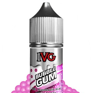 Bubblegum Concentrate By IVG 30ml is a sweetshop favourite, with the uniquely distinctive flavour of sweet pink bubblegum.