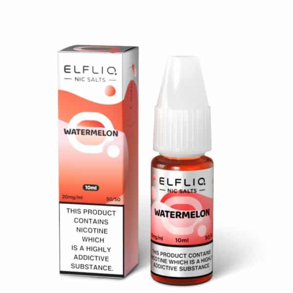 Watermelon Nic Salt E-Liquid By ELFLIQ