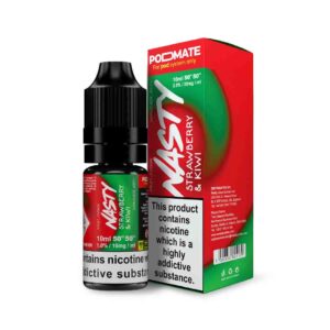 Strawberry Kiwi Podmate Nic Salt E-Liquid by Nasty Juice