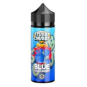 Blue Razz Berry 100ml E-Liquid by Stubby Chubby
