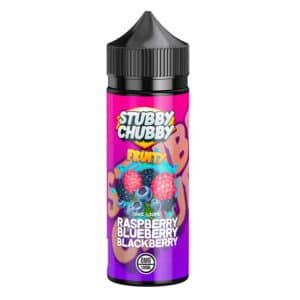 Raspberry Blackberry Blueberry 100ml E-Liquid by Stubby Chubby