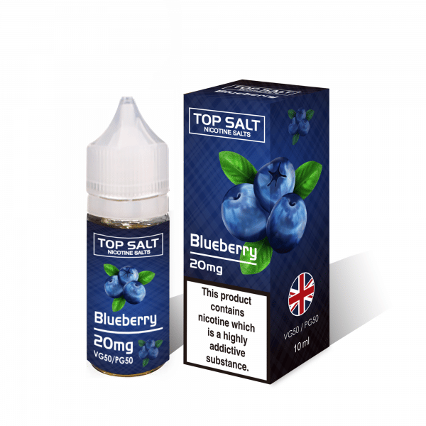 Blueberry Nic Salt E-Liquid by Top Salt