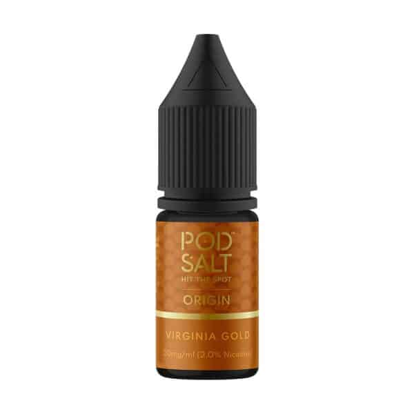Origin 10ml Nicotine Salt E-liquid By Pod Salt virginia-gold_1