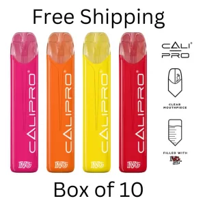 IVG Calipro Disposable Vape Device Multipack x 10
