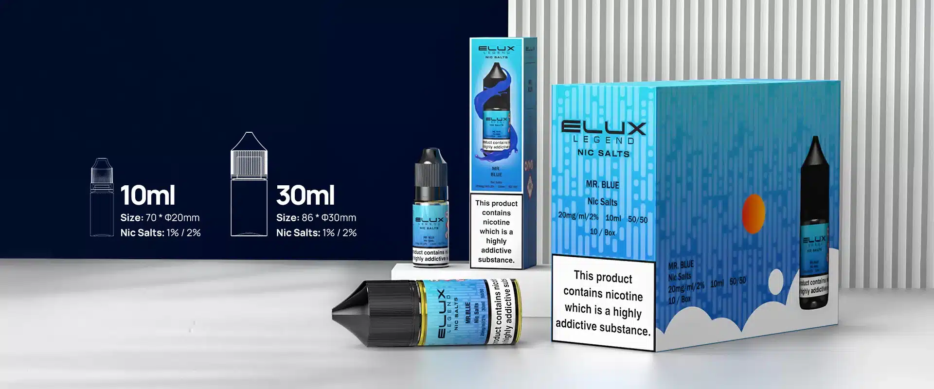 Elux Legend Nic Salt E-Liquid-content