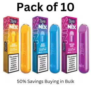 Doozy NIX Disposable Vape 10-Pack