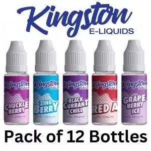 Kingston 10ml Nic Salt E-Liquids (Pack of 12)