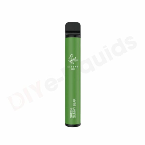 Green Gummy Bears Elf Bar 600 Disposable Vape