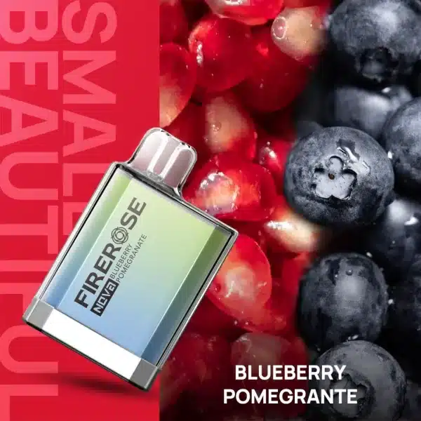 blueberry pomegranate Elux Firerose Nova 600 Disposable Vape