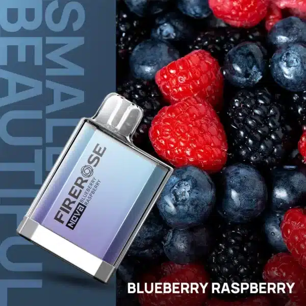 blueberry Elux Firerose Nova 600 Disposable Vape