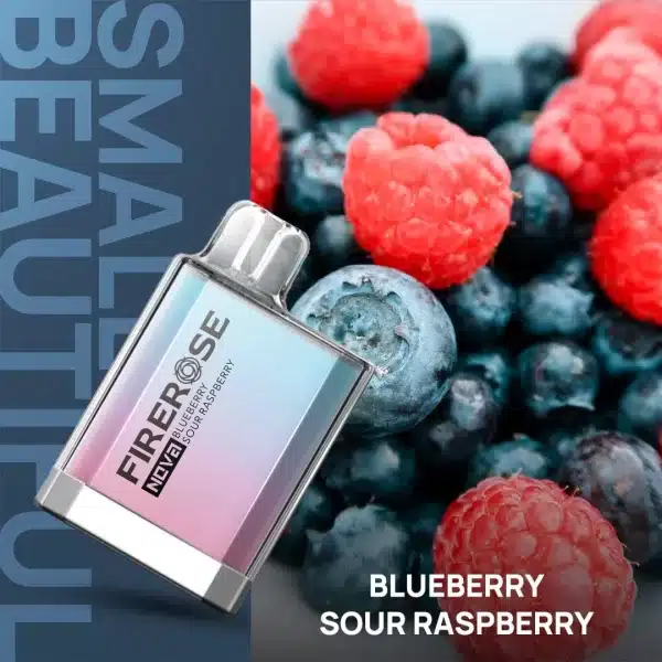 blueberry sour raspberry Elux Firerose Nova 600 Disposable Vape