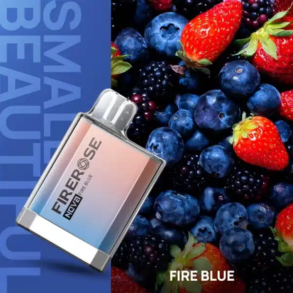 fire blue Elux Firerose Nova 600 Disposable Vape