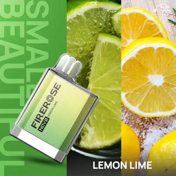 lemon lime Elux Firerose Nova 600 Disposable Vape