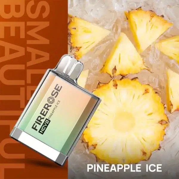 pineapple ice Elux Firerose Nova 600 Disposable Vape