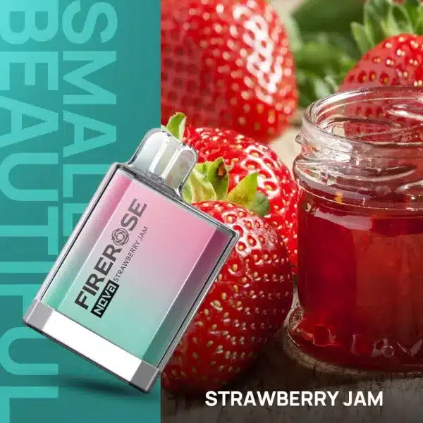 strawberry jam Elux Firerose Nova 600 Disposable Vape